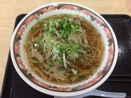 「上里ねぎらーめん」@蔵仕込らーめん KURA 上里SA店の写真