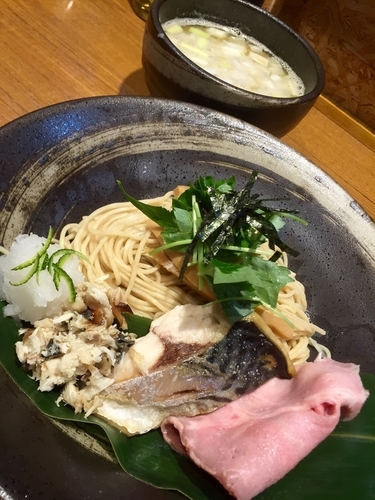 「【限定】秋魚のつけそば ￥800」@寿製麺よしかわ 川越店の写真