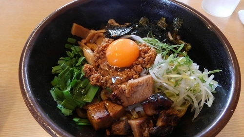 「まぜそば@700円」@北海道ラーメンなまらの写真