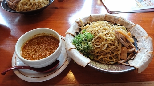 「ごま味噌つけ麺(780円)」@希望軒 泉南店の写真