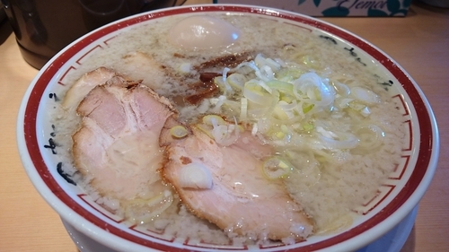 「中華そば(こってり)＋味玉 ￥ 800」@田中そば店の写真