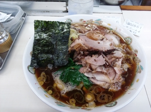 「青島チャーシュー大盛り+チャーシュー100円増し」@青島食堂 秋葉原店の写真