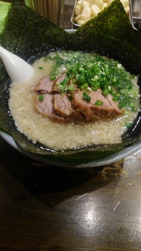 「のりチャーシューめん」@らーめん にんにくや 小平店の写真