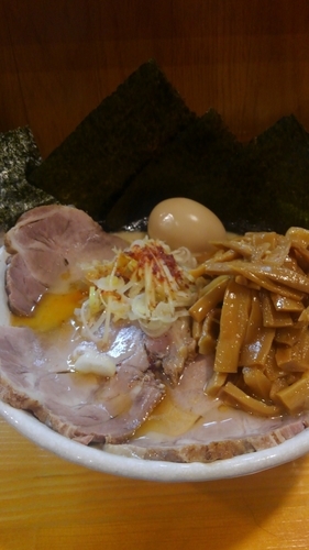 「塩ラーメン(並盛) チャーシュー  のり」@麺屋 永太の写真