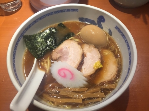 「醤油ラーメン」@たけちゃんにぼしらーめん 調布店の写真
