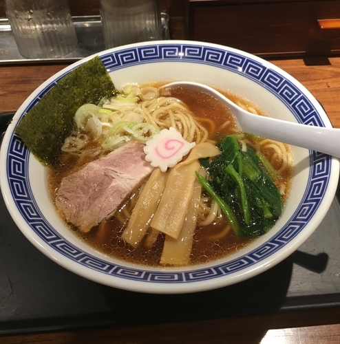 「昔ながらの中華そば（￥490）」@舎鈴 アトレ上野店の写真