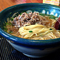 「にら味噌ラーメン800円（大盛無料）」@支那そば やまいちの写真