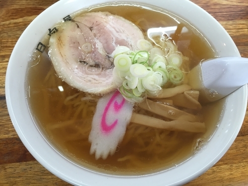 「ラーメン大盛り」@青竹手打ちラーメン 日向屋の写真