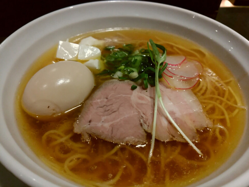 「ミニ丼セット（海老醤油）1000円」@chopsticks de 麺の写真