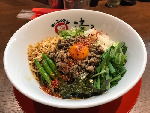 「ブラックまぜそば」@Mr.こってり麺 清乃の写真