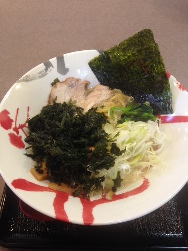 「岩のり岩塩ラーメン」@らーめん 麺浜の写真