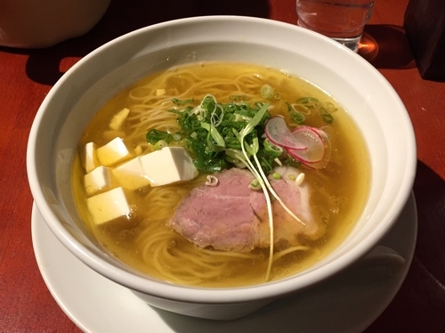 「あっさり飯野（塩煮干し）」@chopsticks de 麺の写真