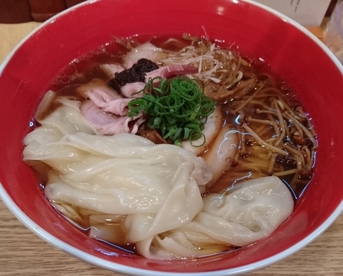 「チャーシューワンタン醤油Soba」@Japanese Soba Noodles 蔦の写真