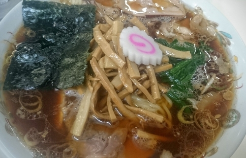 「青島チャーシュー大盛＋メンマ５０円」@青島食堂 秋葉原店の写真