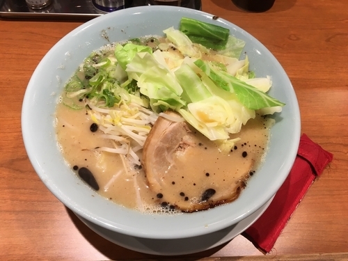 「キャベツらーめん」@らーめん道 哲心の写真
