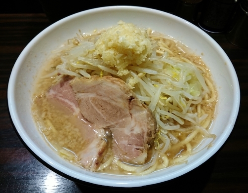 「ラーメン（ニンニク） 680円」@らーめん蘭 入谷店の写真
