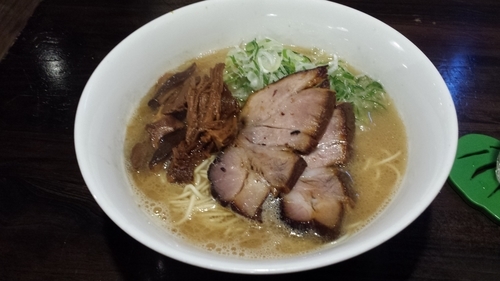 「【2日間限定】肉煮干しそば850円」@らーめん こてつの写真