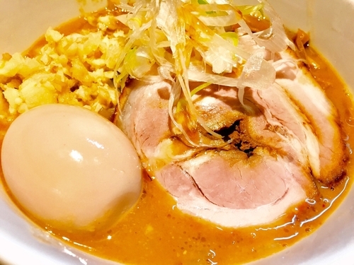 「☆味噌らーめんにしょうが、味玉トッピング☆」@らーめん 蓮の写真