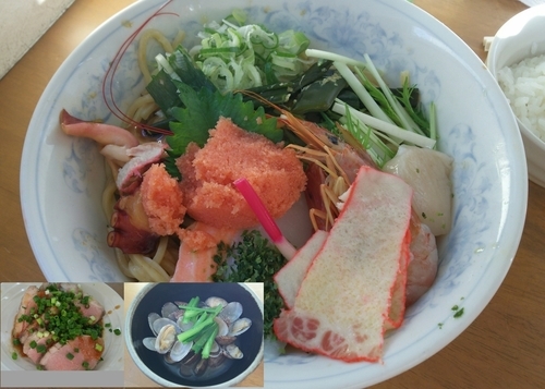 「【7周年限定】明太子和え蕎麦海物語S　3000円」@MENYA 食い味の道有楽の写真