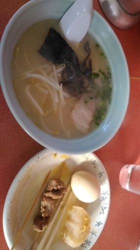 「ラーメン」@元祖九州ラーメン日吉 大和田店の写真
