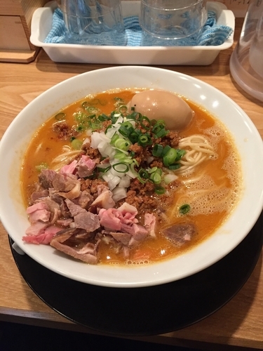 「比内地鶏の鶏白坦々麺  900円」@仙台中華蕎麦 仁屋の写真