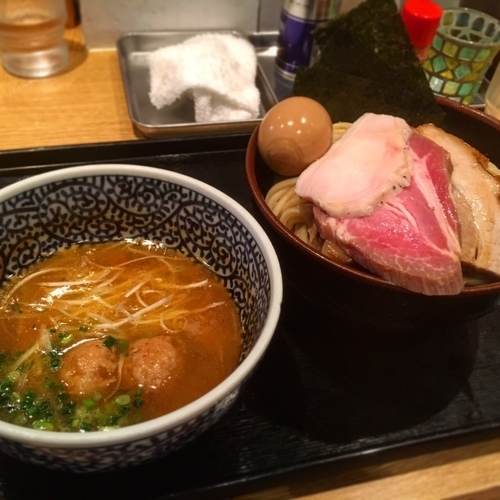 「特製濃厚魚介つけ麺」@麺屋 一燈の写真