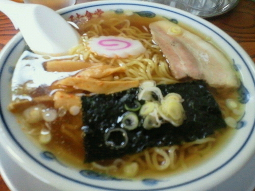 「ラーメン 470円」@まるた食堂の写真