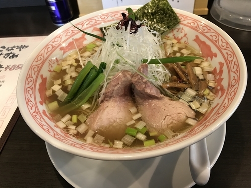 「塩中華蕎麦 850円」@中華蕎麦 こばやの写真