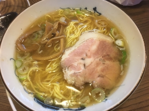 「塩ラーメン750円」@雷文の写真