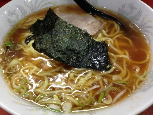 「ラーメン（麺大盛り）　￥３５０」@らーめん ほん田の写真