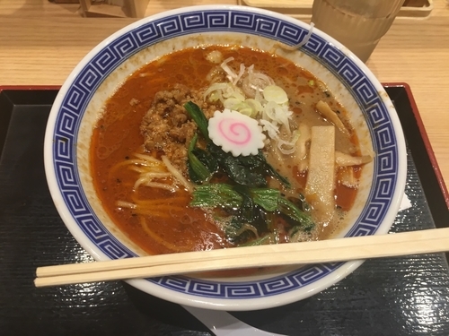 「坦々麺」@舎鈴 北朝霞駅前店の写真