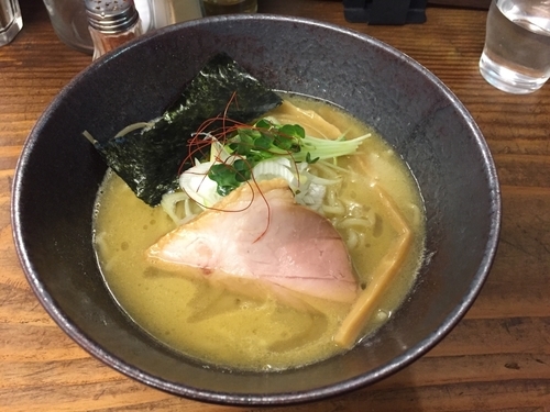 「濃厚牡蠣ソバと貝飯セット」@貝だしラーメン 貝ガラ屋の写真