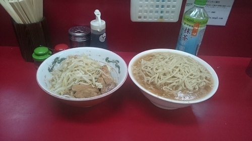 「麺増し大豚(ヤサイアブラ)￥９３０」@ラーメン二郎 京急川崎店の写真