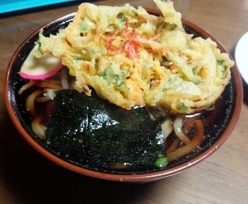 「天ぷら蕎麦」@浪花亭の写真