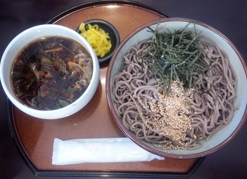 「辛いつけそば800円」@そば処 ひろの写真