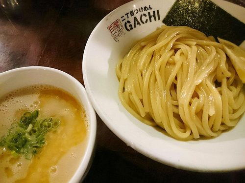 「Sioノーマル（濃厚鶏塩つけめん）」@二丁目 つけめん GACHIの写真