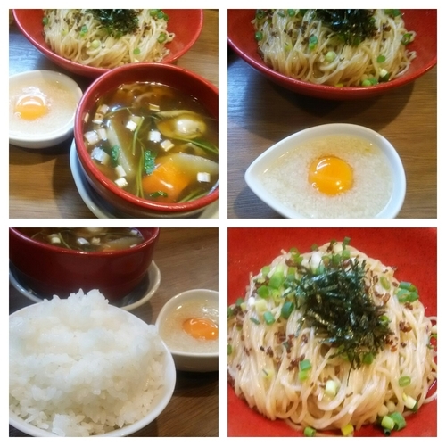 「【１１月限定】こずゆ風月見まぜＳＯＢＡ大盛り」@麺家 Shumen Doushiの写真