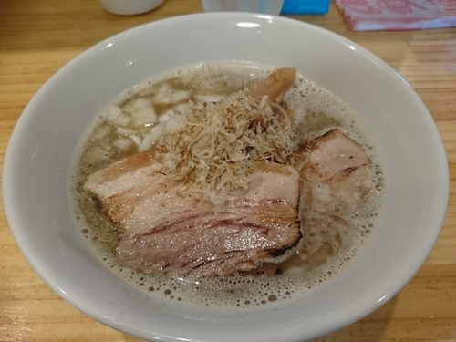 「【限定】煮干しらーめん 700円」@らーめん コッコの写真