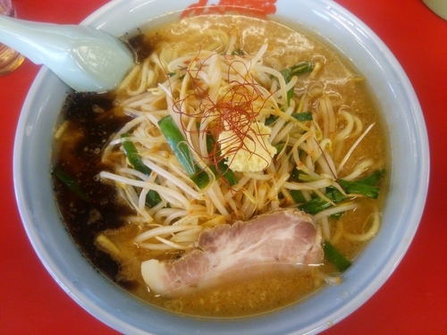 「G系特製もやし味噌ラーメン大盛（硬め、多め）」@山岡家 前橋野中店の写真