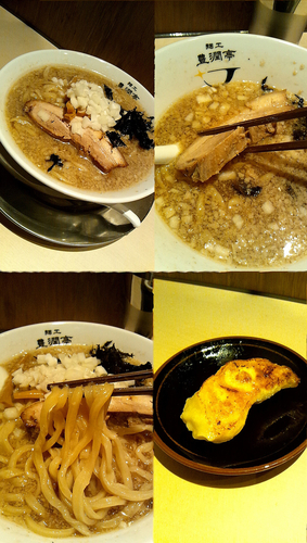 「『中華そば 並(脂標準)+サービス餃子１個』」@麺工 豊潤亭の写真