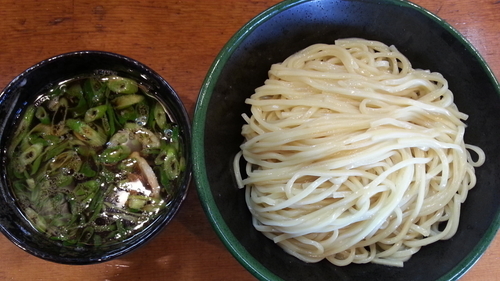 「醤油つけ麺」@クラッチ ヒッターの写真