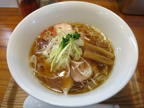 「アメオトソバ（醤油） ７５０円」@アメノオトの写真