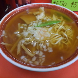 中華そば(470円)