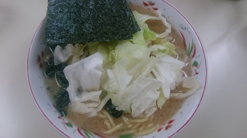 「キャベツラーメン、中、固め」@こうやの写真