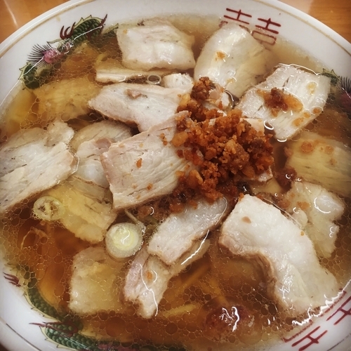 「チャーシューメン」@まるなかやの写真