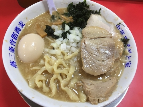 「特製中華そば(大脂)¥980」@燕三条中華そば ぎと家 武里本店の写真