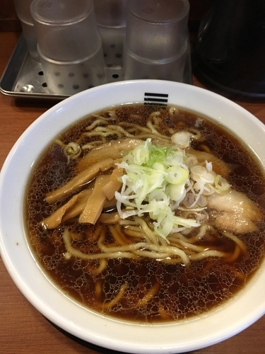 「4種の魚介醤油ラーメン￥750+ごはん￥100」@烈火 庄内本店の写真