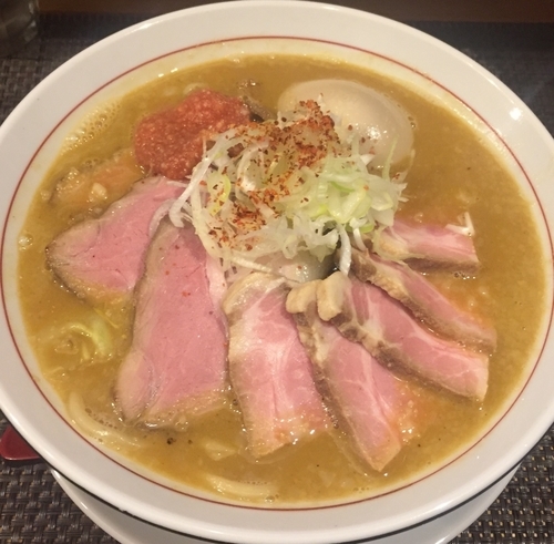 「華金味噌味玉チャーシュー麺1150円」@麺庵ちとせの写真