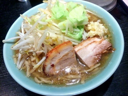 「煮干し大麺　980円」@らぁめん大山 アトレ川崎店の写真