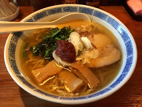 「えびそば」@ラーメンかずやの写真